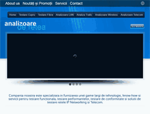 Tablet Screenshot of analizoarederetea.ro